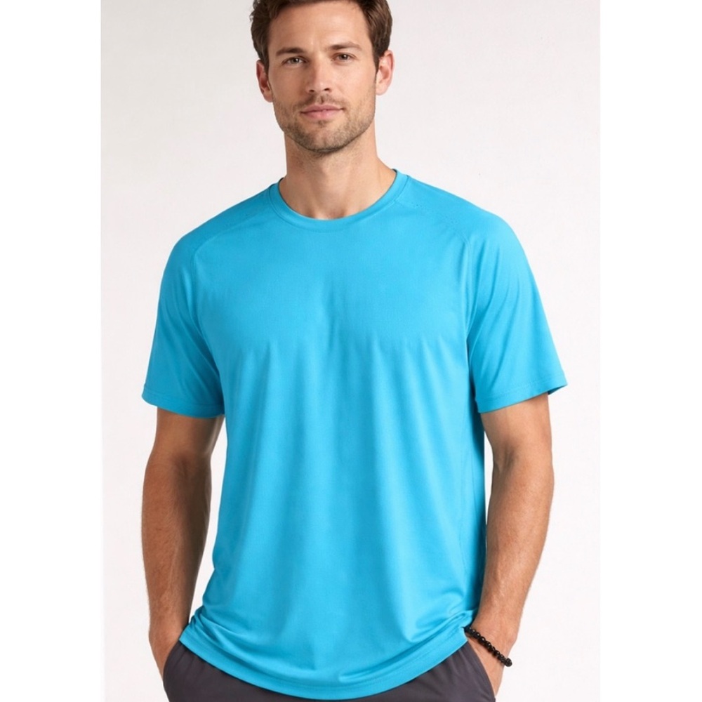 Lululemon | Bright Blue Performance Wicking T-Shirt